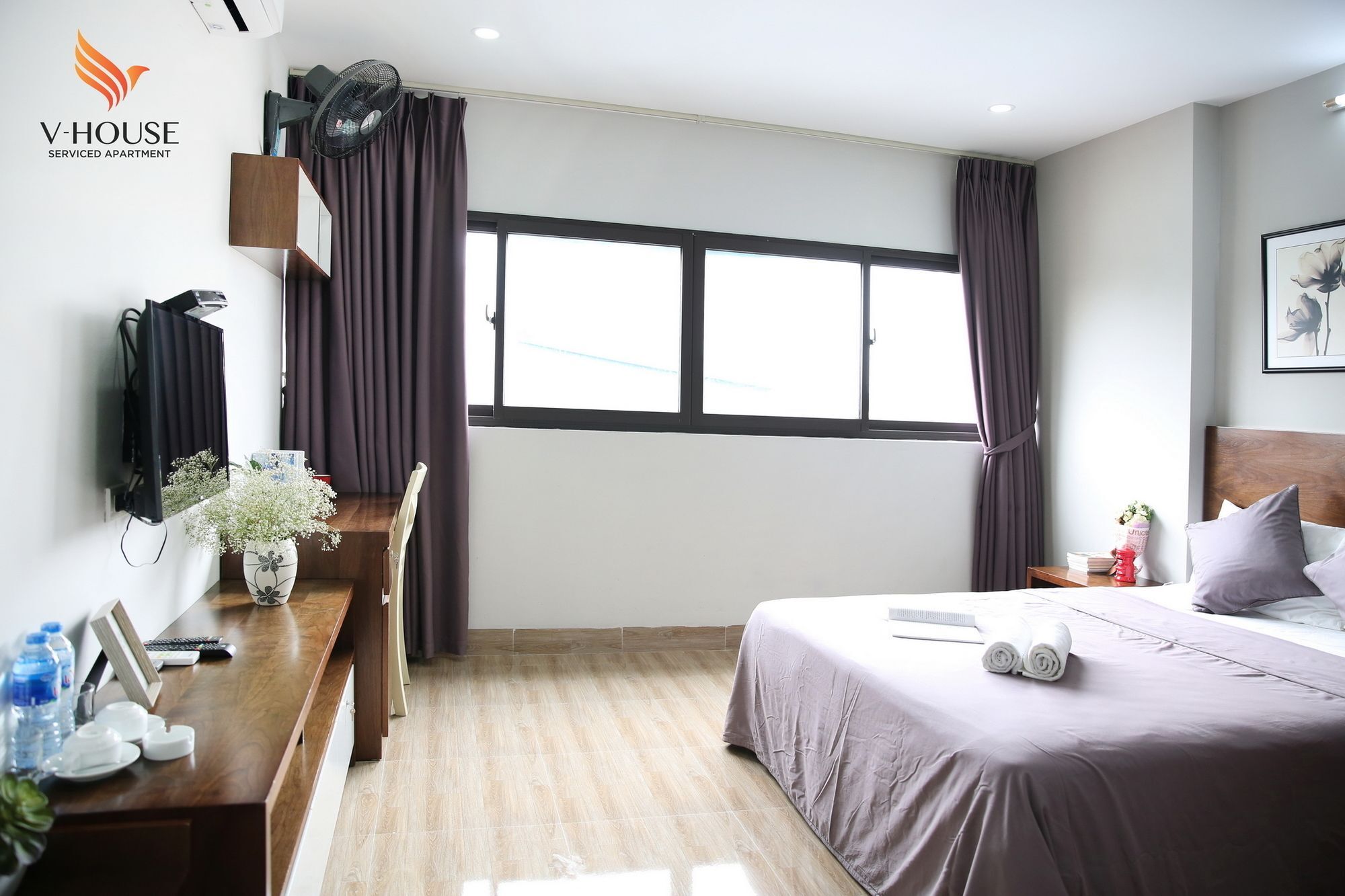 V House 6 Serviced Apartment Hanoi Exterior foto