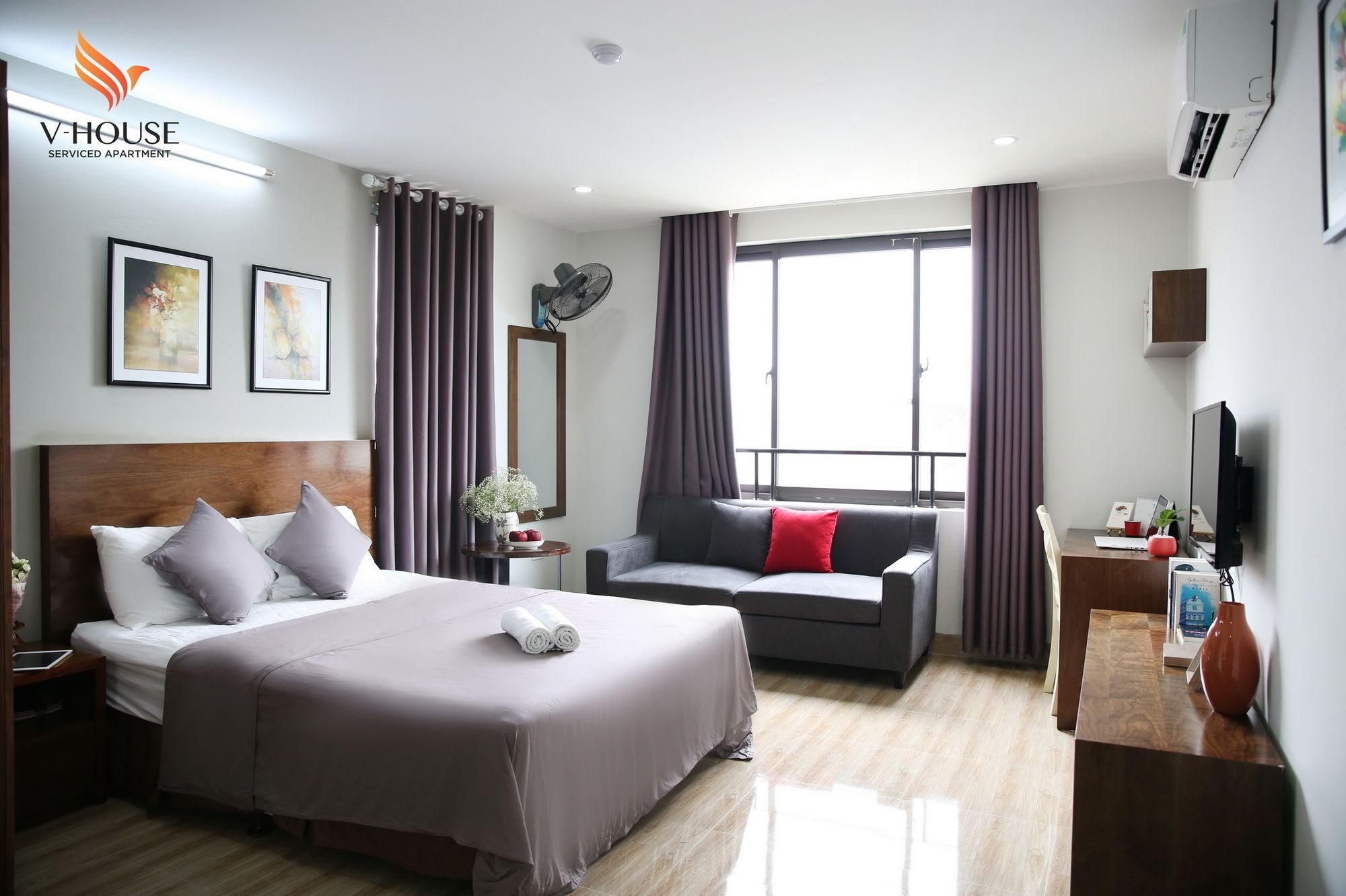 V House 6 Serviced Apartment Hanoi Exterior foto